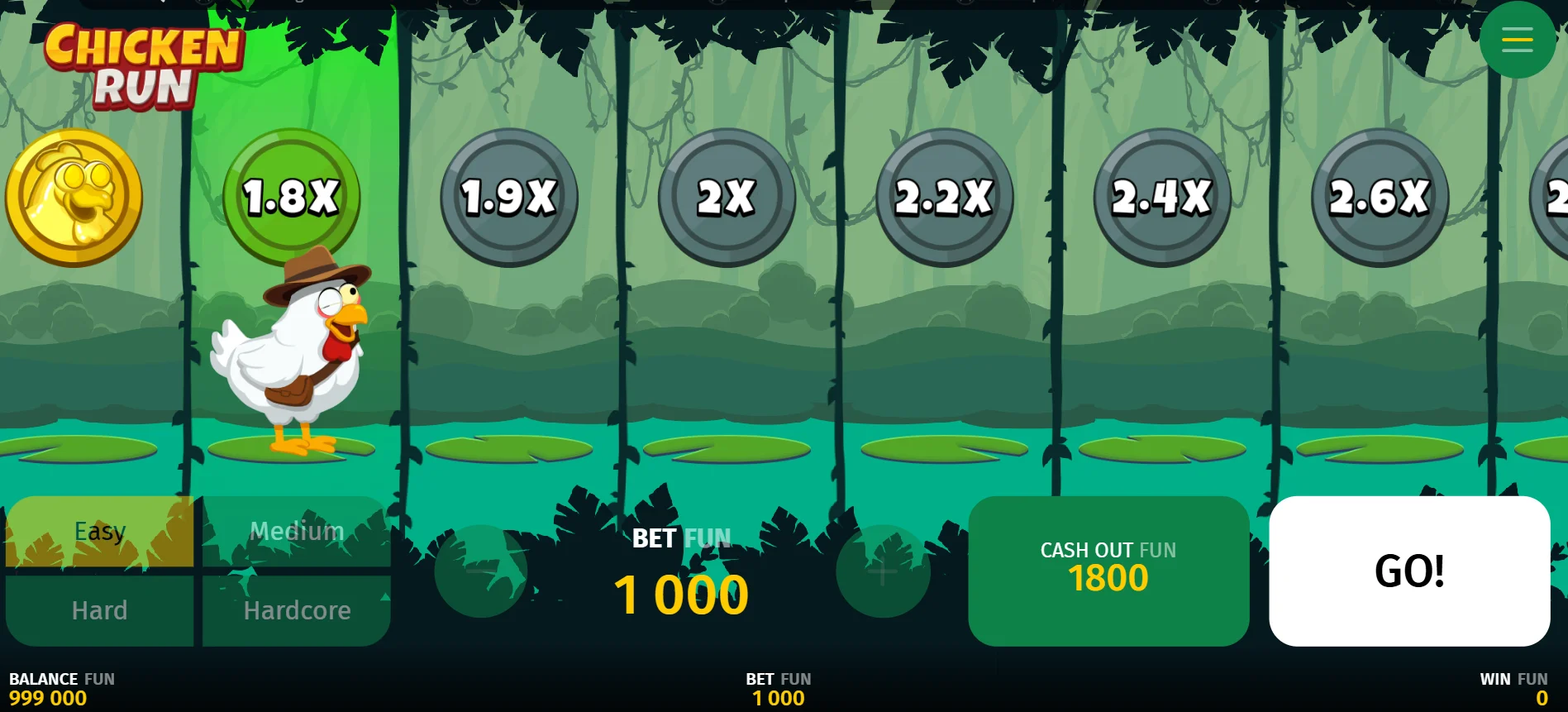 Chicken Run Game Demo